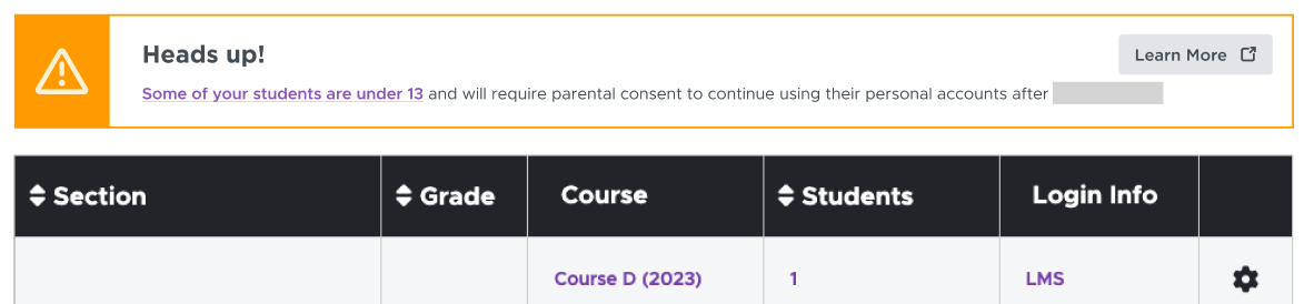 How do I obtain parent or guardian permission for student accounts ...